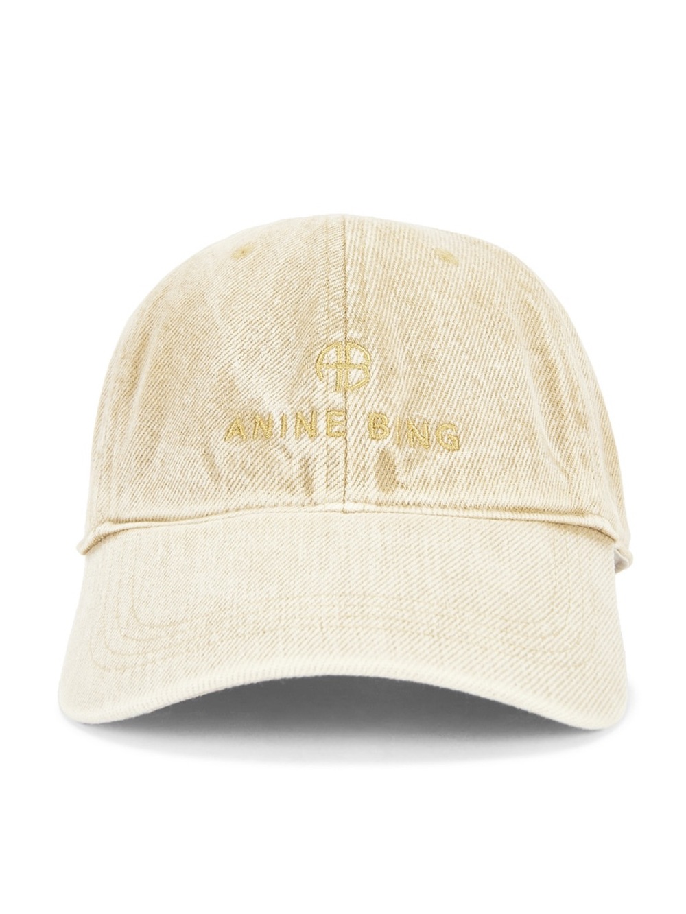 Annie Bing JEREMY BASEBALL CAP IN BUTTER YELLOW